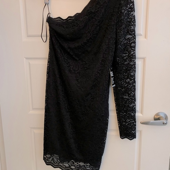 New with tags Express One Shoulder Cocktail Dress - Picture 1 of 5